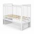 Детская кроватка Атон Baby Master Ariel 03 маятник (белая аляска) 9668734 быстросъемная стенка / Ариэль