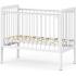 Детская кроватка Атон Baby Master Ariel 04 колеса (белая аляска)  9958441 быстросъемная стенка / Ариэль