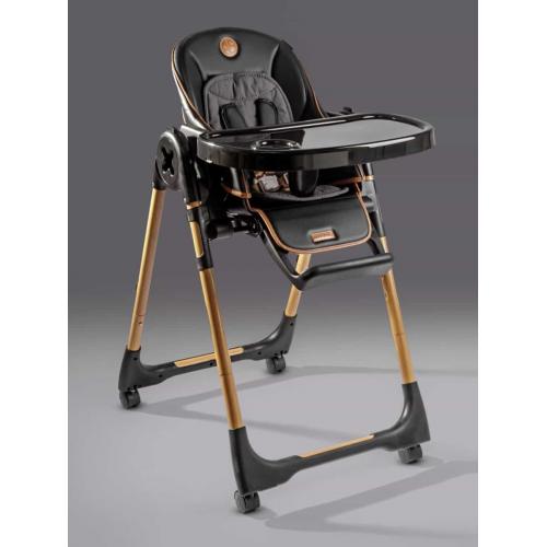Стульчик для кормления Amarobaby Elegant / AB23-23EL/09 (черный)