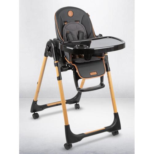 Стульчик для кормления Amarobaby Elegant / AB23-23EL/09 (черный)