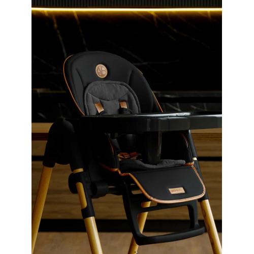 Стульчик для кормления Amarobaby Elegant / AB23-23EL/09 (черный)