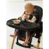 Стульчик для кормления Amarobaby Elegant / AB23-23EL/09 (черный)