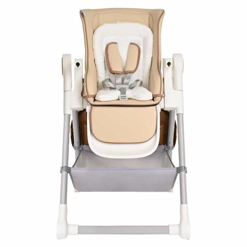 Стульчик для кормления Pituso Elcanto Delux / S501W-Beige (бежевый) ECO-кожа