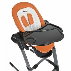Стульчик для кормления Pituso Triola SG116 Ocher Охра рама черн. (Оранжевый)