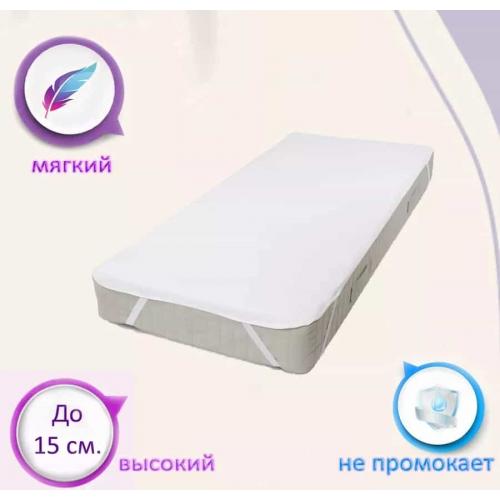 Наматрасник детский 120х60 см махровый (резинка по углам) непромакаемый