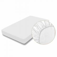 Наматрасник детский 85х60 см BAMBOLA Микрофибра (резинка по периметру) к010 М Белый