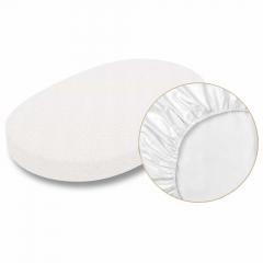 Наматрасник детский Овальный Махра 125*75см МОНИС СТИЛЬ к012 (резинка по периметру)