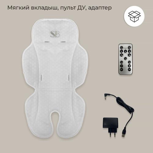 Стульчик для кормления Sweet Baby Fiesta (серый) + электрокачели 8042247