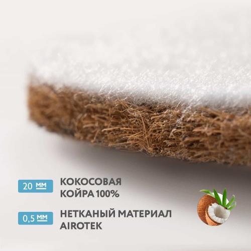 Детский матрас Plitex Юниор (в коляску или люльку) 78x34 Ю-780-01
