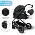 Коляска Bubago Dias 3в1 арт BG 167-1 Черный