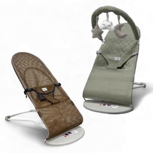 Детский шезлонг Bubago Momo BG 175-3 Оливковый
