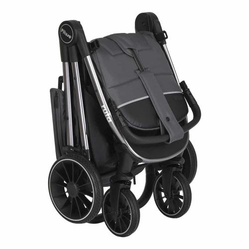 Прогулочная коляска Pituso Ruta Dark Grey Темно-Серый (PU) BD206/Dark Grey