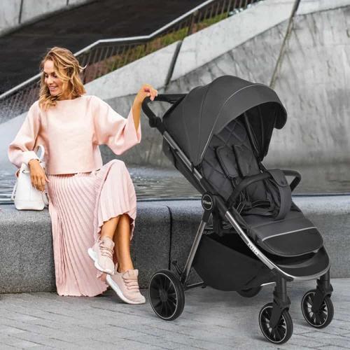 Прогулочная коляска Pituso Ruta Dark Grey Темно-Серый (PU) BD206/Dark Grey