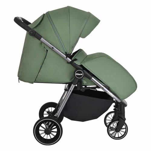 Прогулочная коляска Pituso Ruta Green / Зеленый (PU) BD206/Green