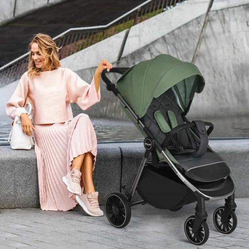 Прогулочная коляска Pituso Ruta Green / Зеленый (PU) BD206/Green
