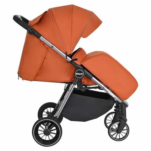 Прогулочная коляска Pituso Ruta Orange Оранжевый (PU) BD206/Orange