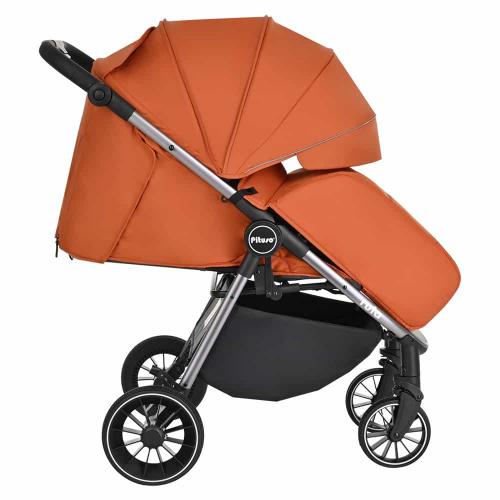 Прогулочная коляска Pituso Ruta Orange Оранжевый (PU) BD206/Orange