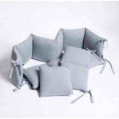 Бортик для кроватки Perina SoftCotton СК1/4-05.10 Голубой