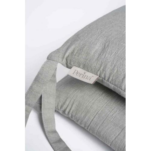 Бортик для кроватки Perina SoftCotton СК1/4-05.13 Серо-оливковый