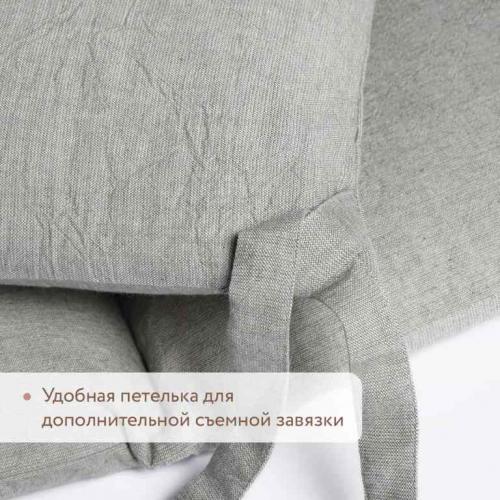 Бортик для кроватки Perina SoftCotton СК1/4-05.13 Серо-оливковый