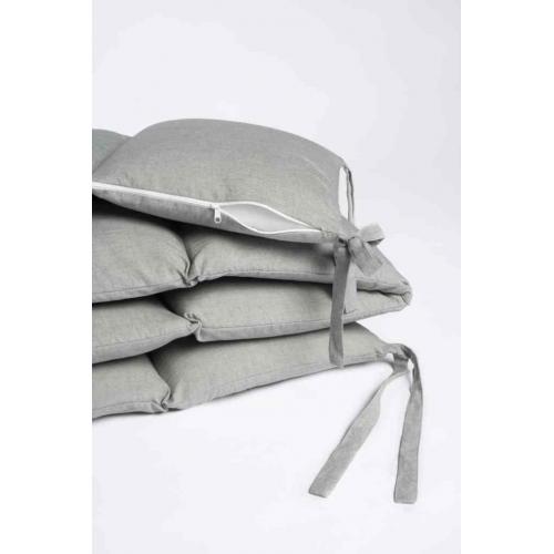 Бортик для кроватки Perina SoftCotton СК1/4-05.13 Серо-оливковый