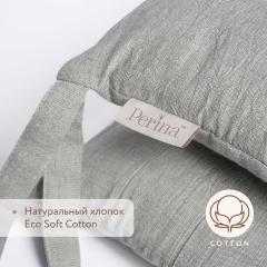 Бортик для кроватки Perina SoftCotton СК1/4-05.13 Серо-оливковый