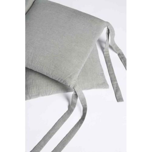 Бортик для кроватки Perina SoftCotton СК1/4-05.13 Серо-оливковый