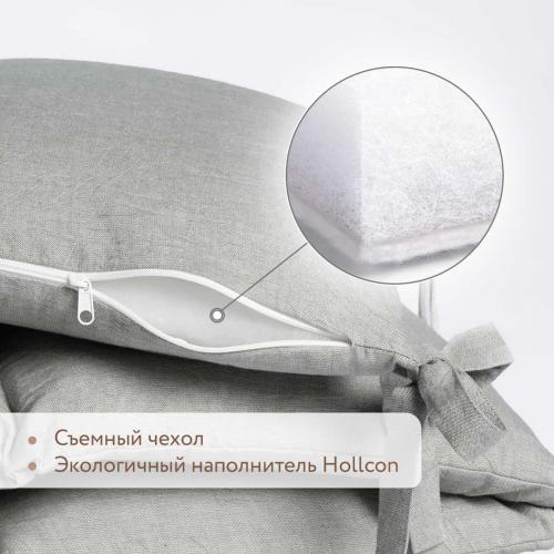 Бортик для кроватки Perina SoftCotton СК1/4-05.13 Серо-оливковый