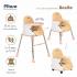 Стульчик для кормления Pituso Bonito 3 в1 Beige Бежевый