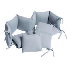 Бортик для кроватки Perina SoftCotton СК1/4-05.10 Голубой