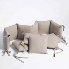 Бортик для кроватки Perina SoftCotton СК1/4-05.12 Песочный