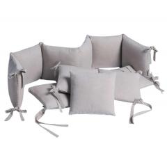 Бортик для кроватки Perina SoftCotton СК1/4-05.16 Серый