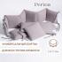 Бортик для кроватки Perina SoftCotton СК1/4-05.6 Серо-лиловый