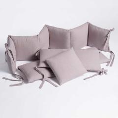 Бортик для кроватки Perina SoftCotton СК1/4-05.8 Мокко