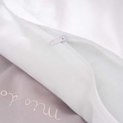 Комплект в кроватку круглую-овальную Перина Perina Бамбино Oval, арт. ББО6.2-125х75 (Грей)