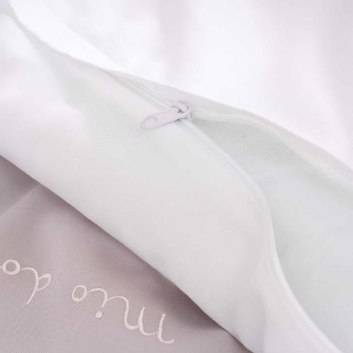 Комплект в кроватку круглую-овальную Перина Perina Бамбино Oval, арт. ББО6.2-125х75 (Грей)