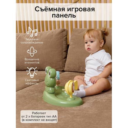 Ходунки BamBola Elephant (круглые) (6 силик.кол,игр.,муз) Green/Зеленый