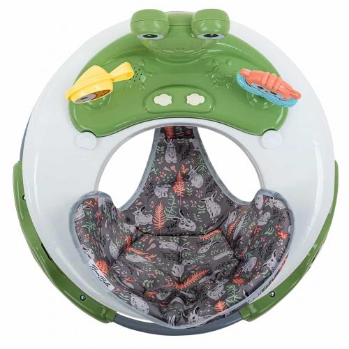 Ходунки BamBola Elephant (круглые) (6 силик.кол,игр.,муз) Green/Зеленый