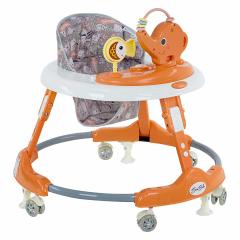 Ходунки BamBola Elephant (круглые) (6 силик.кол,игр.,муз) Оранжевый