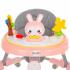 Ходунки BamBola Зайчик 630 (круглые) (6 силик.кол,игр.,муз) Pink/Нежно-розовый