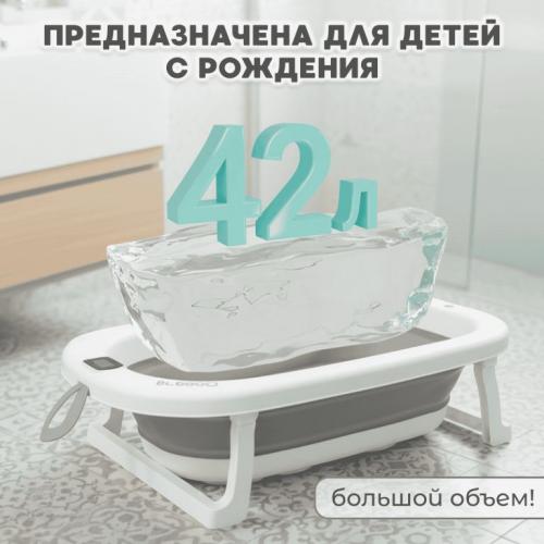 Ванночка и подставка BubaGo Dimaro BG 179-1 серый