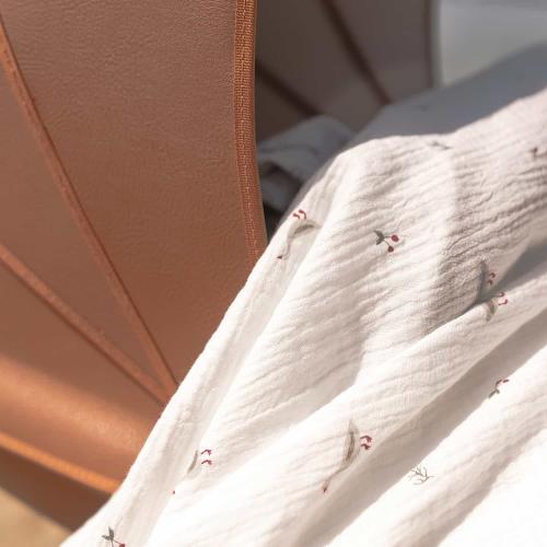 Комплект пеленок Perina КМП.2-10-1.22х2.8 (Гуси/Шалфей) Пеленка муслиновая