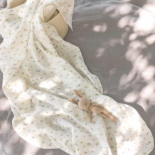 Комплект пеленок Perina КМП.2-10-1.6х2.7 (Грибы/Серый) Пеленка муслиновая