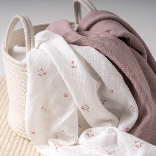 Комплект пеленок Perina КМП.2-10-1.8х2.6 (Лето розовое/Мокко) Пеленка муслиновая