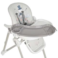 Стульчик для кормления Pituso Mimi (Grey Rabbit / Серый Зайка) ECO-кожа, HC502-Rabbit