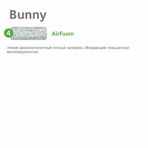 Детский матрас Vegas Kids BUNNY 60x120 / Вегас 120х60 см (в сумке)