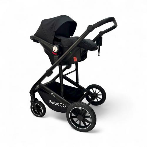 Коляска Bubago Dias 3в1 арт BG 167-1 Черный
