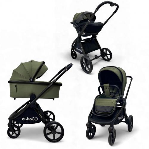Коляска Bubago Gaudi 3в1 Зеленый / BG 195-1