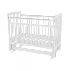 Кроватка Bambini 16.20.16.05 (мультимаятник) Белый