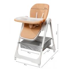 Стульчик для кормления Martin Noir TODY LUX Pale Beige (Тоди Люкс Бежевый)